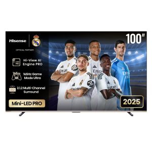 Hisense U7Q Pro | 100″ ULED MINI 165hz Gaming TV
