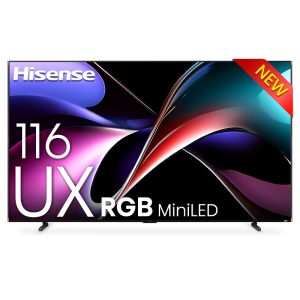 Hisense 116UX | RGB-MiniLED 4K VIDAA Smart TV
